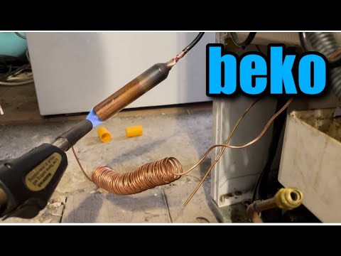 Видео: Beko | Ремонт | Замена капиллярки