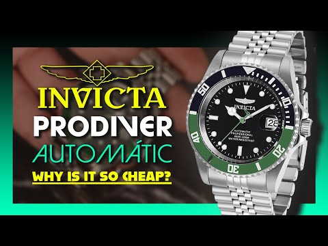 Видео: 🏆 Почему так дёшево? 💪 Invicta Pro Diver Automatic - Pro Diver 29177