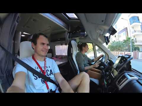 Видео: [002] Быт в автодоме: вода, стирка и апельсины!  (Турция)