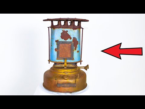 Видео: 1921 Реставрация Cтарой Керосиновой Печи - Германия Берлин № 3