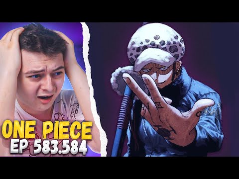 Видео: Шичибукай! Трафальгар Ло! Ван-Пис 583-584 серия | Реакция на аниме