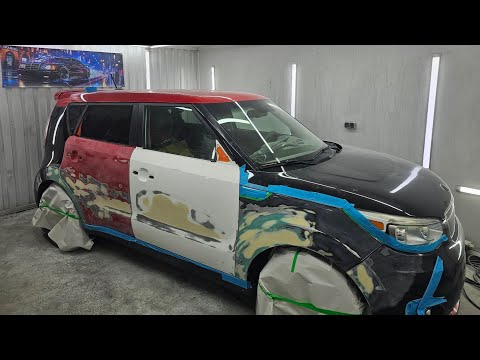 Видео: Kia Soul Ev.РЕМОНТ КУЗОВА.ЧАСТЬ 1