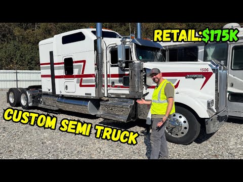 Видео: Разбитый Tiffin Zephyr 2000 года, кастомный полуприцеп и сгоревший Sea Ray