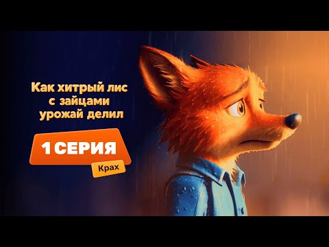 Видео: Серия 1 — Крах | Как хитрый лис с зайцами урожай делил