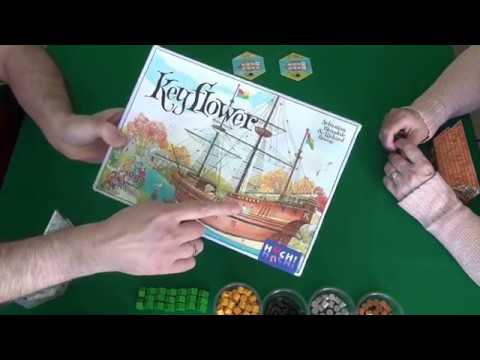 Видео: Keyflower - играем в настольную игру