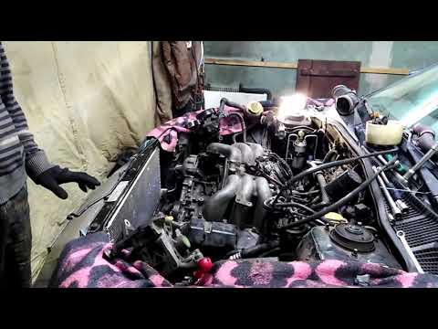 Видео: Демонтаж ДВС Subaru Outback EZ30