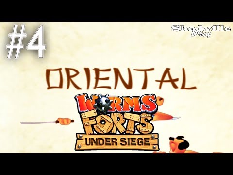 Видео: Worms Forts: Under Siege Прохождение #4: Восток