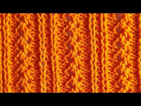 Видео: ВЕРТИКАЛЬНЫЙ ПОЛУ АЖУР.   Для стройности красивым  дамам.