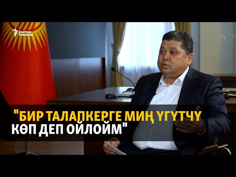 Видео: Шайназаров: "Бир талапкерге миң үгүтчү көп деп ойлойм"