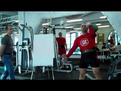 Видео: 4 я  Sergei Rachinskii Jerk  25 min  24 kg 777 reps