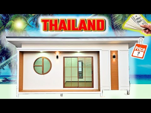 Видео: УДИВИТЕЛЬНЫЙ ПОРТАТИВНЫЙ дом в стиле «тайский минимализм» на продажу в Таиланде.