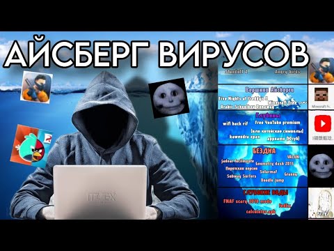 Видео: АЙСБЕРГ ВИРУСОВ НА ТЕЛЕФОНЕ |Geometry dash, Minecraft, Standoff| (1 часть)