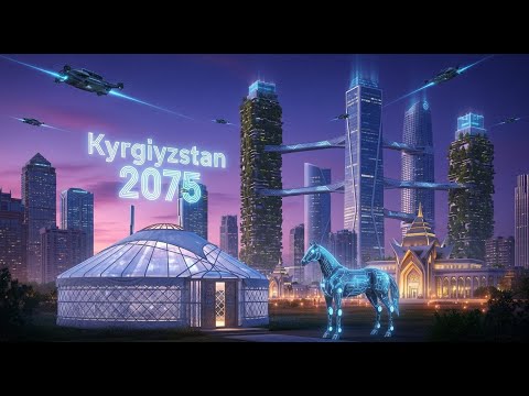 Видео: Кыргызстан 2075: города будущего, которых никто не ожидал!