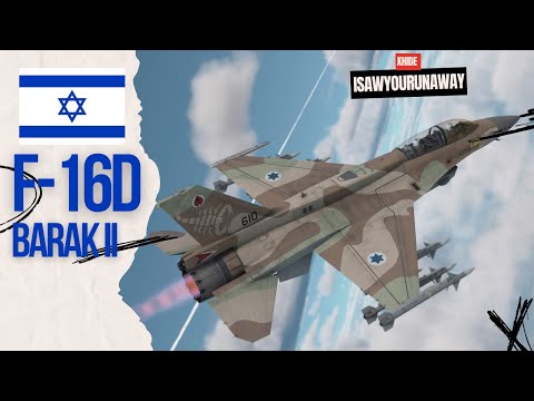 Видео: F-16D Barak II - главная имба 13.3 БРа в #warthunder