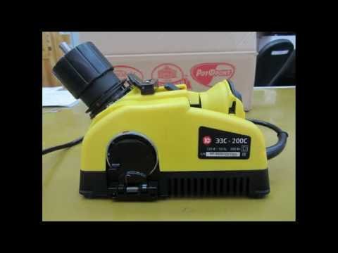 Видео: Станок для заточки сверл. Калибр ЭЗС-200.