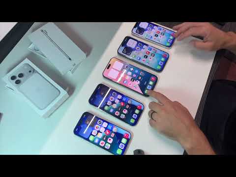 Видео: iPhone 17 Pro против 16 Pro Max против 15 Pro Max против Air против 16e, различия и что лучше для...