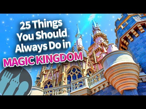 Видео: 25 вещей, которые вы ВСЕГДА должны делать в Magic Kingdom