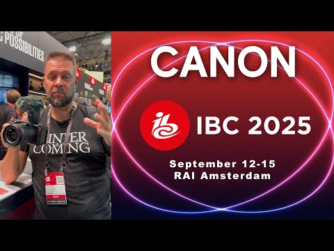 Видео: IBC 2025 - Canon C50 — компактная кинокамера, которую все ждали!