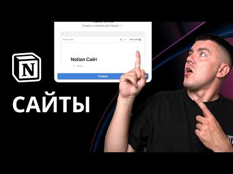 Видео: Notion Sites уже здесь! Всё что нужно знать о сайтах в Notion