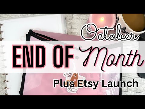 Видео: Сколько мы сэкономили в октябре? ЗАПУСК НА ETSY #бюджетирование #экономияденег