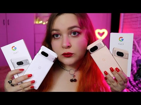 Видео: АСМР  📲 Почему ОПЯТЬ НЕ iPhone? Обзор смартфона Google Pixel 8 | ASMR Google Pixel 8