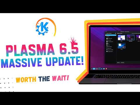 Видео: ПЕРВЫЙ ВЗГЛЯД НА KDE Plasma 6.5: самая ожидаемая функция НАКОНЕЦ-ТО появилась! (22 года спустя)