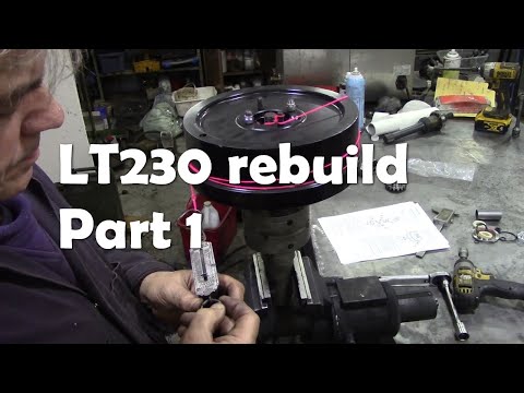 Видео: Ремонт LT230. Часть 1. Сборка дифференциала.