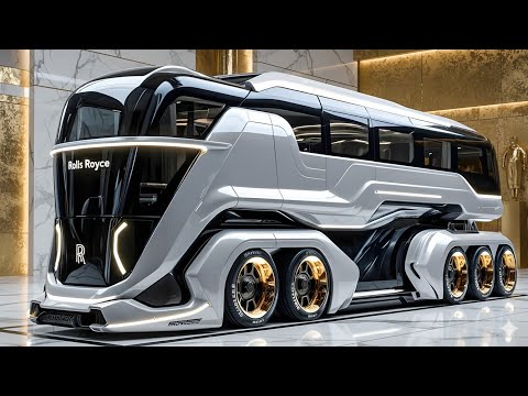Видео: Новый Royal Royce Luxury Motorhome 2026 — сочетание силы, комфорта и престижа