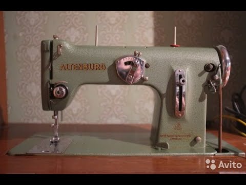 Видео: Швейная машина Альтенбург (Кёхлер) 50-й класс.