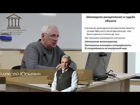 Видео: 4.09 "Шизоидное расщепление и судьба объекта по Р.Фэйрбейрну" отрывок из лекции "ТОО" Марин. А.Ю.