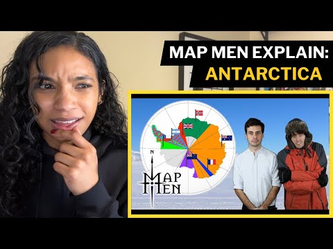 Видео: Антарктида: Объяснение | Реакция Map Men