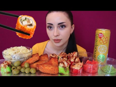 Видео: НОВЫЙ МУКБАНГ 🌸 ПОУЖИНАЕМ Ayka Emilly 🤑