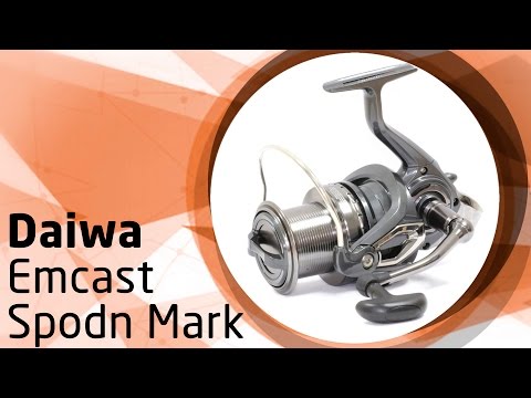 Видео: Безынерционная катушка Daiwa Emcast Spod'n Mark