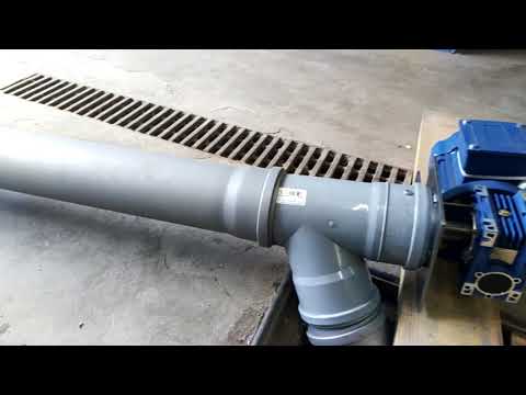 Видео: Шнековый пеллетопровод (разгрузка пеллет)
