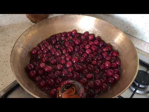 Видео: Варенье из крыжовника на вишневом сиропе.