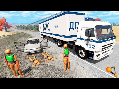 Видео: ОТ ЭТОГО МОНСТРА НЕ УЙТИ! ПОГОНЯ ФУРЫ ДПС ЗА НАРУШИТЕЛЯМИ | BeamNG.drive