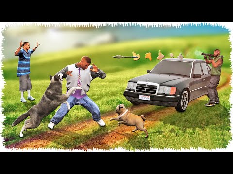 Видео: Рекс пен Тузик үлкен қиындыққа тап болды (GTA V)