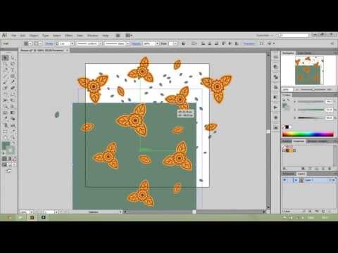 Видео: Стрим по бесшовным текстурам в Adobe Illustrator