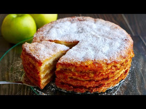 Видео: Простейший Яблочный Пирог "ТРИ СТАКАНА" Изумительно Вкусный