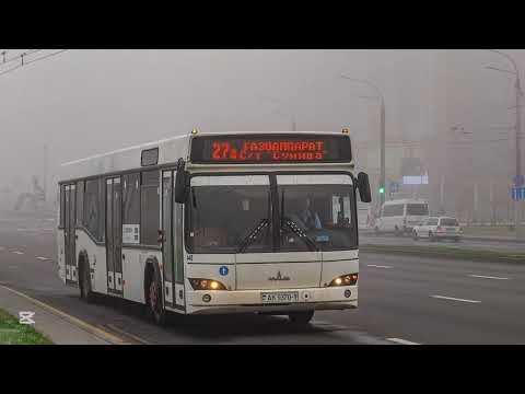 Видео: Информатор автобусного маршрута 27а Газоаппарат - с/т Суница (Версия 2)