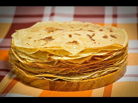 Видео: Блинчики тонкие с цельнозерновой мукой