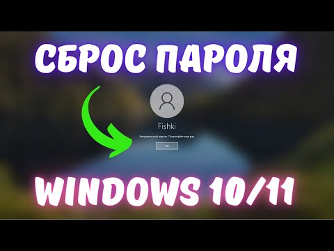 Видео: Как сбросить забытый пароль в Windows 10?🤔 Решаем вместе!✅