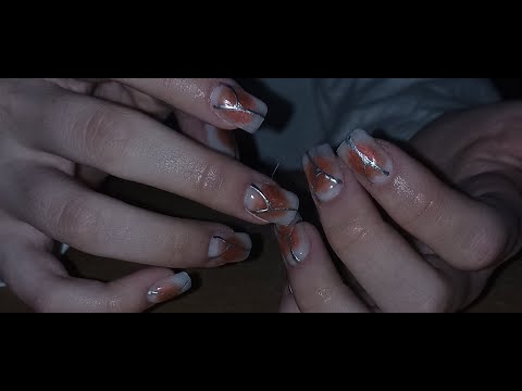 Видео: Делаю ногти подруге💋💅. Мастер - самоучка.