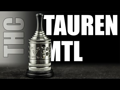 Видео: ИННОВАЦИОННЫЙ ОБДУВ В МТЛ ▲▼ THC TAUREN MTL RTA (И ЛЕЙКА ОТ ДУША)