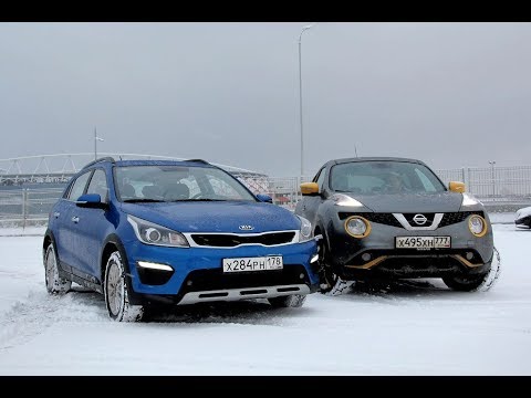 Видео: Киа Рио Х-лайн - Ниссан Жук: у кого Х больше?