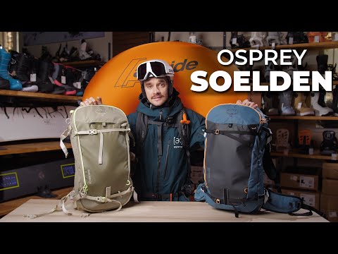 Видео: Горнолыжные рюкзаки Osprey Soelden: 25, 32 и 32 pro Alpride E2
