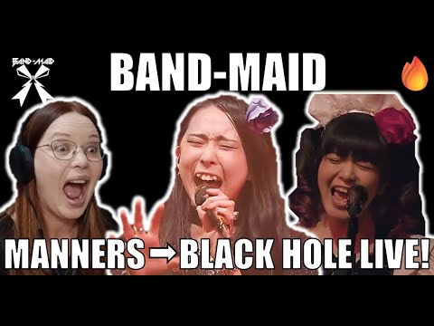 Видео: 👉 «BAND MAID Live — это НОВЫЙ УРОВЕНЬ! | Manners + Black Hole | Ginger T Reacts