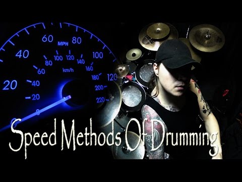 Видео: Скоростные приемы игры на барабанах (Speed Methods Of Drumming)