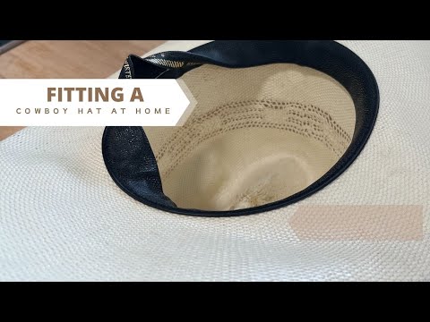 Видео: Как сделать так, чтобы ковбойская шляпа сидела лучше