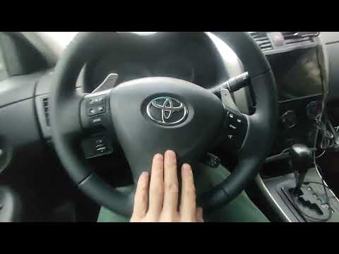 Видео: Установка кнопок руля Тойота королла 150 .